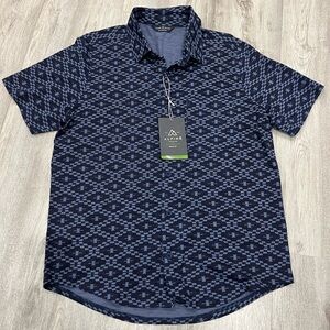 NWT Alpine Design men’s Medium cotton short sleeve button up shirt